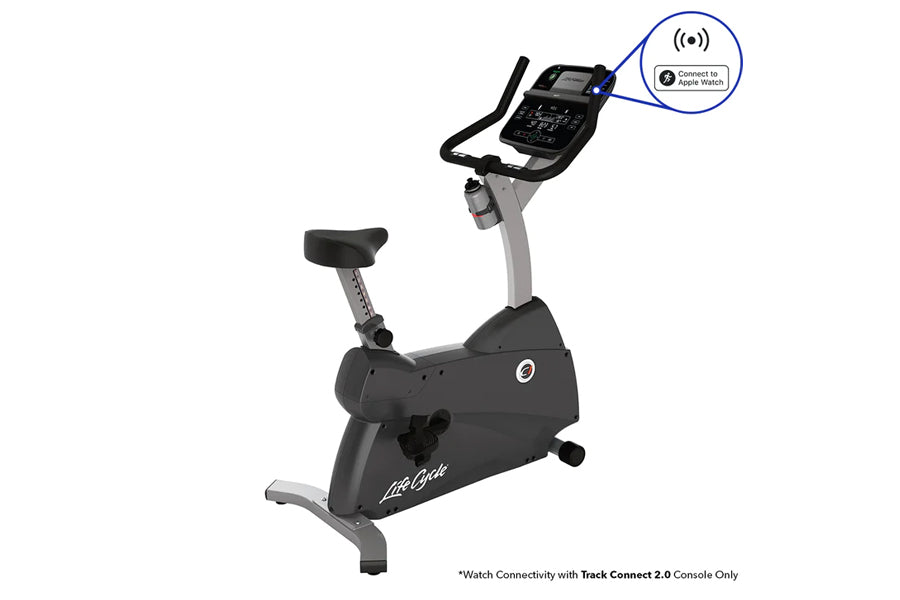 Life Fitness C1 Lifecycle Upright Exercise Bike 360 Fitness