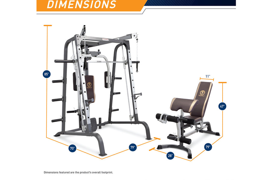 Marcy Smith Machine Cage System MD 9010G DEMO SOLD 360