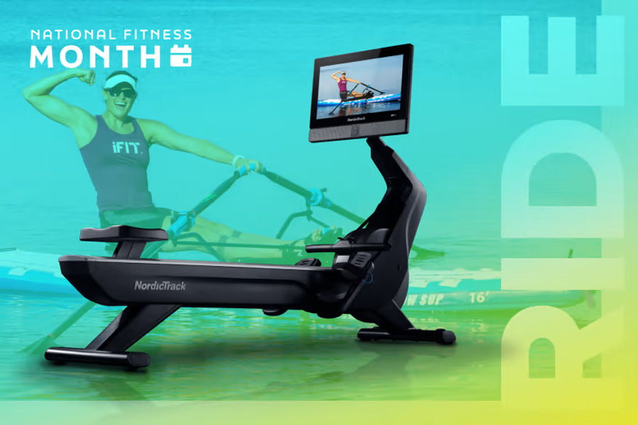 Rowing machine with ifit hot sale