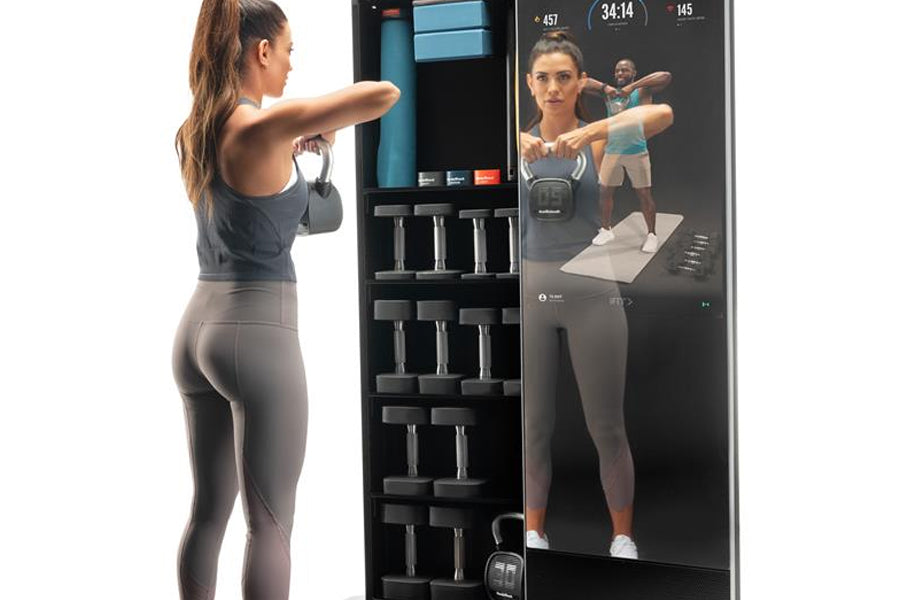 NordicTrack Vault Complete Home Gym - Workout Fitness Mirror is simple  modern style