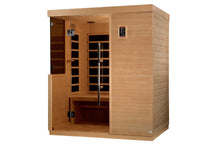 Load image into Gallery viewer, Golden Designs &quot;Bilbao&quot; 3-Person Ultra Low EMF FAR Infrared Sauna
