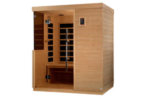 Golden Designs "Bilbao" 3-Person Ultra Low EMF FAR Infrared Sauna