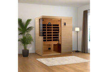 Load image into Gallery viewer, Golden Designs &quot;Bilbao&quot; 3-Person Ultra Low EMF FAR Infrared Sauna
