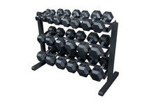 Load image into Gallery viewer, Body-Solid 3-Tier Horizontal Dumbbell Rack (GDR363B)
