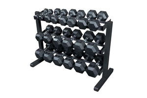 Body-Solid 3-Tier Horizontal Dumbbell Rack (GDR363B)