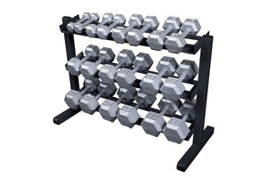 Body-Solid 3-Tier Horizontal Dumbbell Rack (GDR363B)