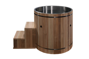 Dynamic Cold Therapy Pacific Cedar Barrel (Marine-Grade 316 Stainless Steel Interior)