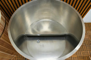 Dynamic Cold Therapy Barrel Stainless Steel Cold Plunge (304)