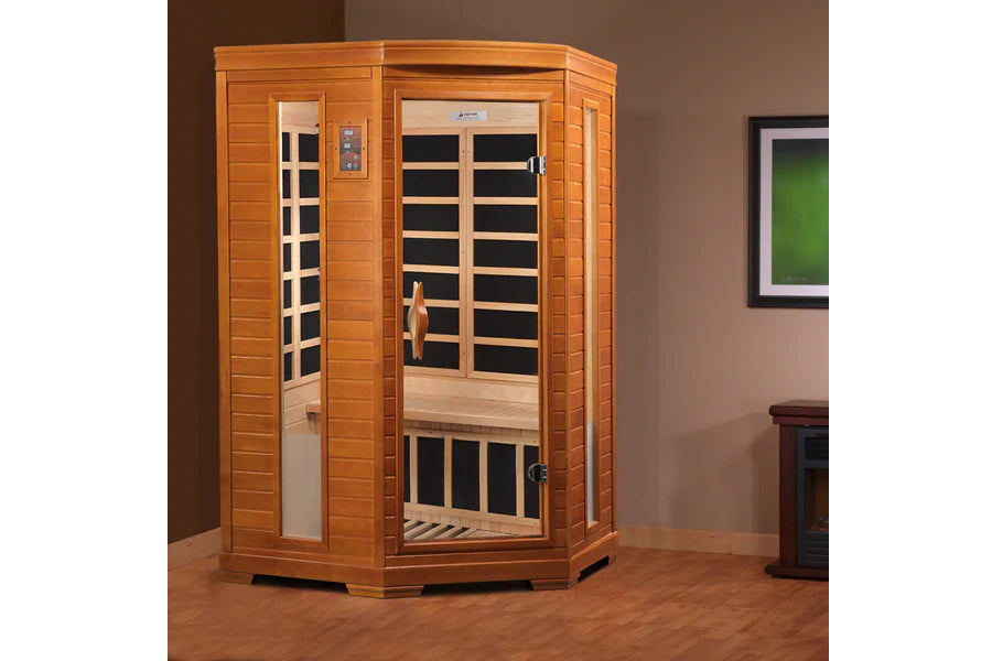 Dynamic "Heming" 2-Person Low EMF Far Infrared Sauna