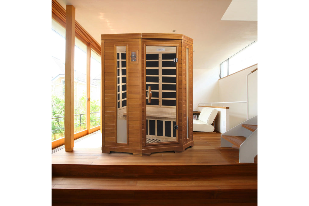 Dynamic "Heming" 2-Person Low EMF Far Infrared Sauna