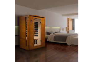 Dynamic Saunas "Versailles Edition" 2-Person Low EMF Far Infrared Sauna