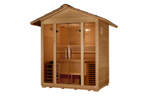 Golden Designs "Vorarlberg" 5-Person Traditional Outdoor Sauna