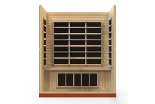 Load image into Gallery viewer, Golden Designs &quot;Bergamo&quot; 4-Person Low EMF FAR Infrared Sauna (Wheelchair Accessible)
