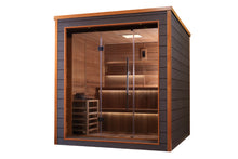 Load image into Gallery viewer, Golden Designs &quot;Bergen&quot; 6-Person Outdoor-Indoor Traditional Sauna
