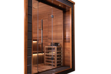 Load image into Gallery viewer, Golden Designs &quot;Bergen&quot; 6-Person Outdoor-Indoor Traditional Sauna
