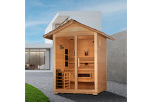 Load image into Gallery viewer, Golden Designs &quot;Carinthia&quot; 3-Person Hybrid Outdoor Sauna
