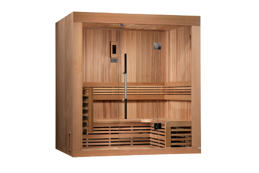 Golden Designs "Copenhagen" 3 Person Outdoor/Indoor Traditional Sauna