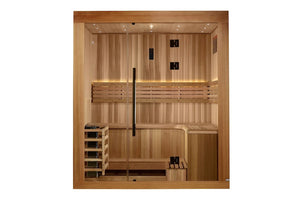 Golden Designs "Copenhagen" 3 Person Traditional Sauna