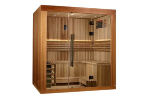 Golden Designs "Copenhagen" 3 Person Traditional Sauna