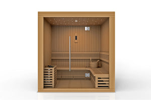 Golden Designs "Copenhagen" 3 Person Traditional Sauna