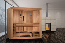 Load image into Gallery viewer, Golden Designs &quot;Copenhagen&quot; 3 Person Traditional Sauna
