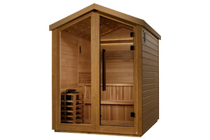 Golden Designs "Kaarina" 6-Person Outdoor Traditional Sauna