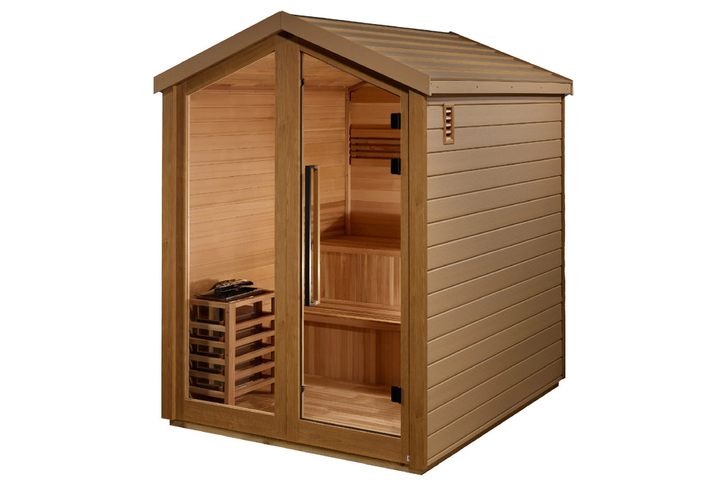 Golden Designs "Kaarina" 6-Person Outdoor Traditional Sauna