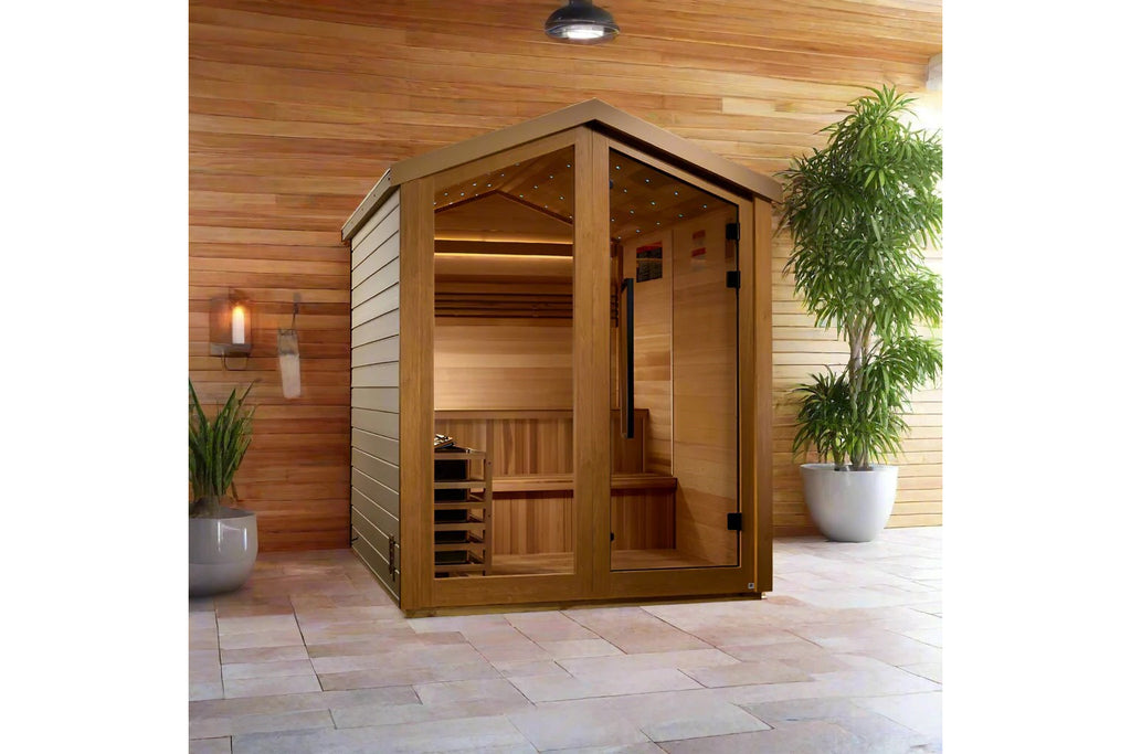 Golden Designs "Kaarina" 6-Person Outdoor Traditional Sauna