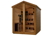 Load image into Gallery viewer, Golden Designs &quot;Kaskinen&quot; 6 Person Hybrid Outdoor Sauna
