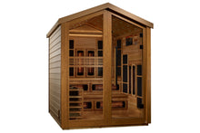 Load image into Gallery viewer, Golden Designs &quot;Kaskinen&quot; 6 Person Hybrid Outdoor Sauna
