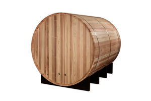 Golden Designs "Klosters" 6 Person Traditional Barrel Sauna