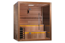 Load image into Gallery viewer, Golden Designs &quot;Kuusamo Edition&quot; 6 Person Traditional Sauna
