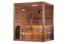 Load image into Gallery viewer, Golden Designs &quot;Kuusamo Edition&quot; 6 Person Traditional Sauna
