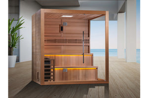 Golden Designs "Kuusamo Edition" 6 Person Traditional Sauna