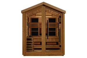 Golden Designs "Loviisa" 3 Person Hybrid Outdoor Sauna