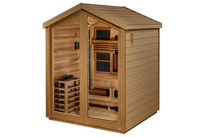 Golden Designs "Loviisa" 3 Person Hybrid Outdoor Sauna