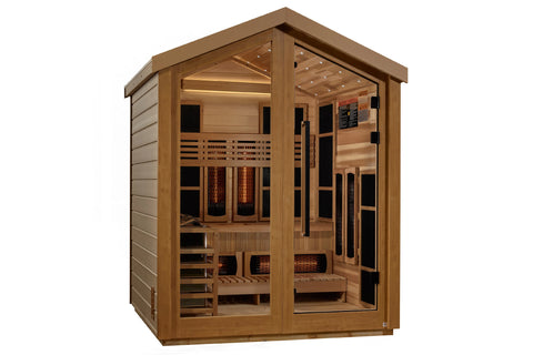 Golden Designs "Loviisa" 3 Person Hybrid Outdoor Sauna