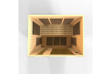 Load image into Gallery viewer, Golden Designs &quot;Lugano&quot; 3-Person Ultra Low EMF FAR Infrared Sauna
