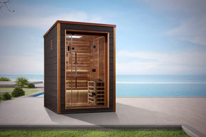 Golden Designs "Narvik" 2-Person Outdoor/Indoor Traditional Sauna