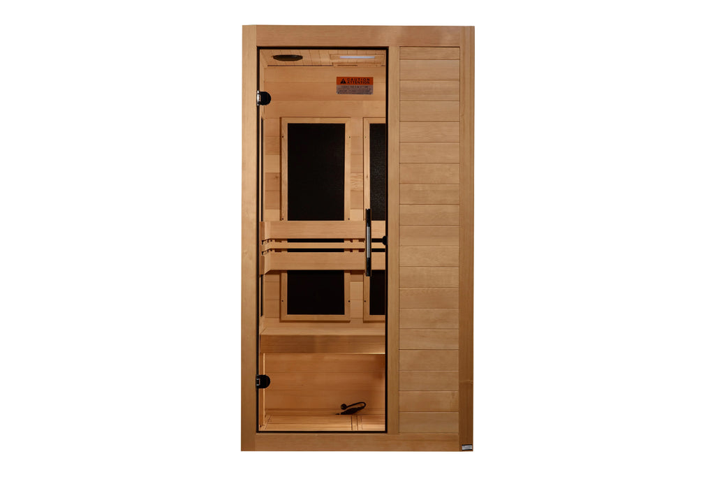 Maxxus S-Line 1-2 Person Low EMF FAR Infrared Sauna (New 2024 Model)