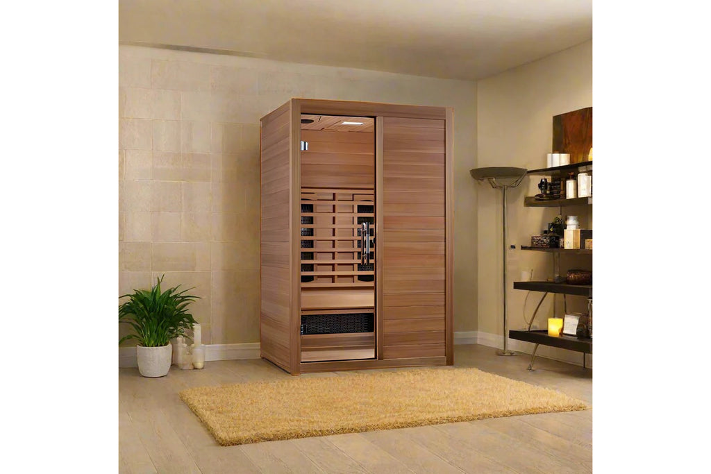 Maxxus S-Line 2-Person Full Spectrum Infrared Sauna (New 2024 Model)