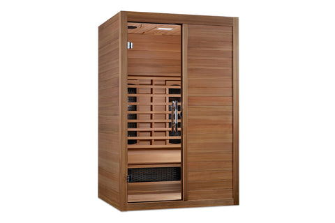 Maxxus S-Line 2-Person Full Spectrum Infrared Sauna (New 2024 Model)