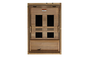 Maxxus S-Line 2-Person Ultra Low EMF FAR Infrared Sauna (New 2024 Model)