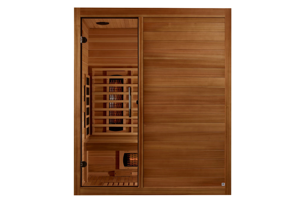 Maxxus S-Line 3-Person Full Spectrum Infrared Sauna (New 2024 Model)