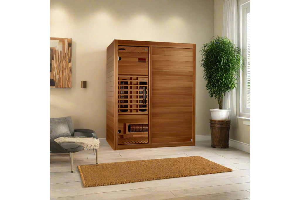 Maxxus S-Line 3-Person Full Spectrum Infrared Sauna (New 2024 Model)