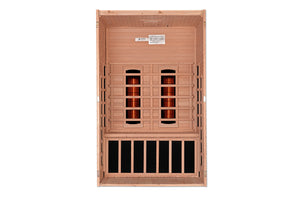 Golden Designs "Santiago" 2-Person Full Spectrum Infrared Sauna