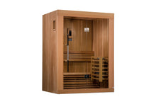 Load image into Gallery viewer, Golden Designs &quot;Sundsvall&quot; 2-Person Indoor/Outdoor Traditional Sauna
