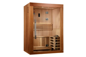 Golden Designs "Sundsvall Edition" 2-Person Indoor/Outdoor Traditional  Sauna (2025)