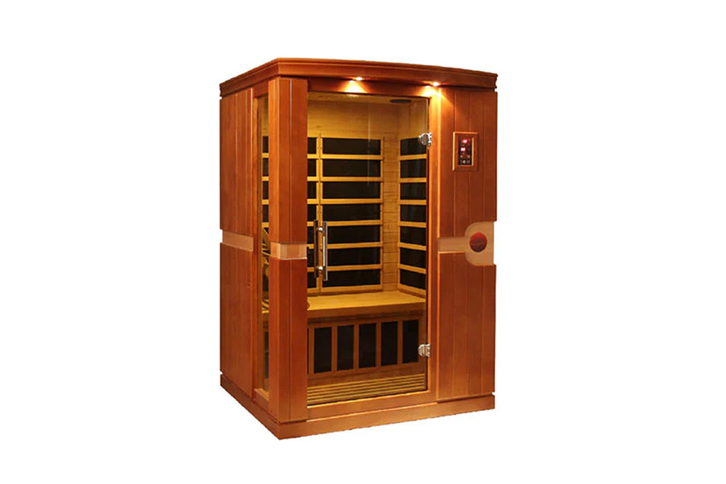 Golden Designs "Venice Elite" 2-Person Ultra Low EMF FAR Infrared Sauna (Wheelchair Accessible)