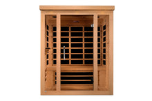 Load image into Gallery viewer, Golden Designs &quot;Vila Elite&quot; 3-Person Ultra Low EMF FAR Infrared Sauna
